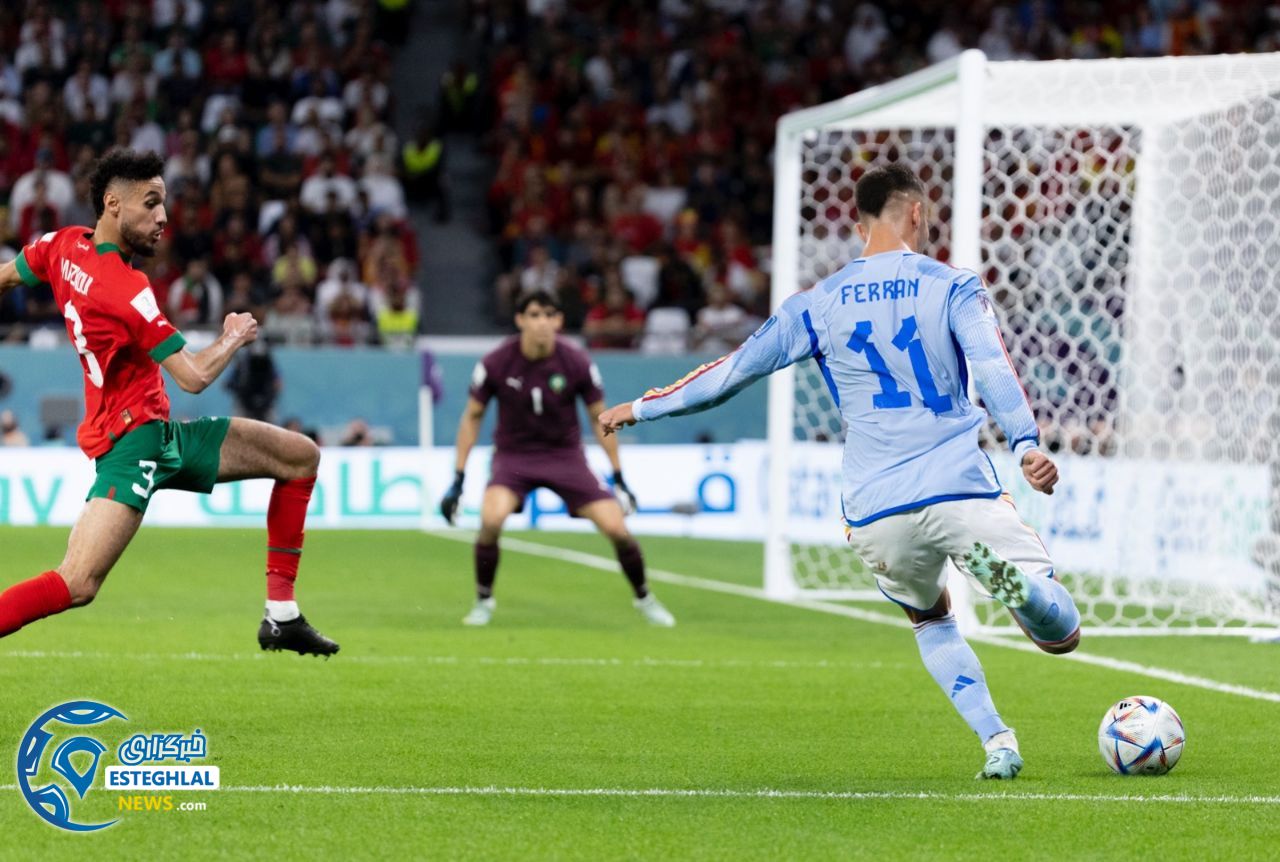 مراکش 0(3)-(0)0 اسپانیا  