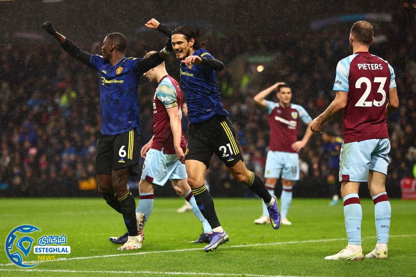 برنلی 1-1 منچستریونایتد