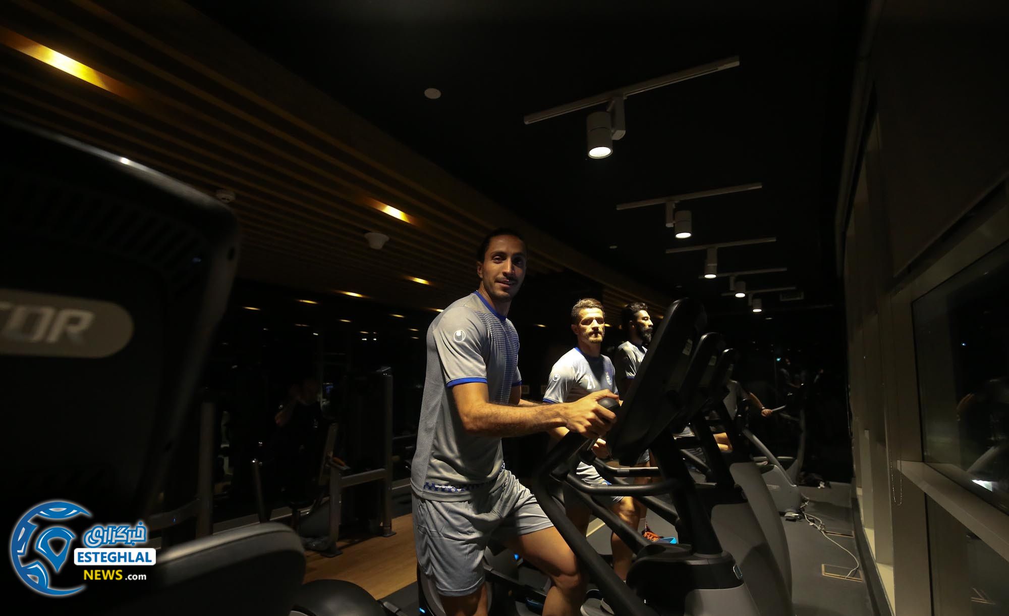 تمرین استقلال در دوحه