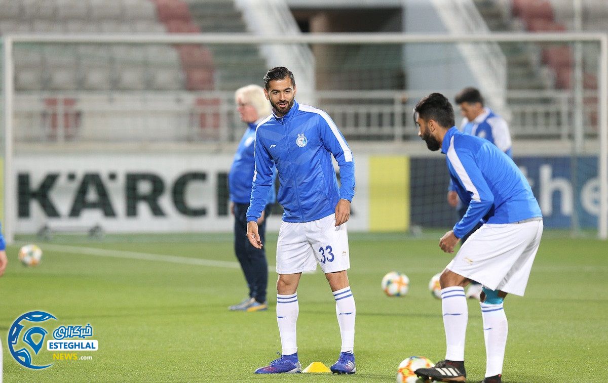 تمرین استقلال 13 اسفند ماه 97 دوحه قطر