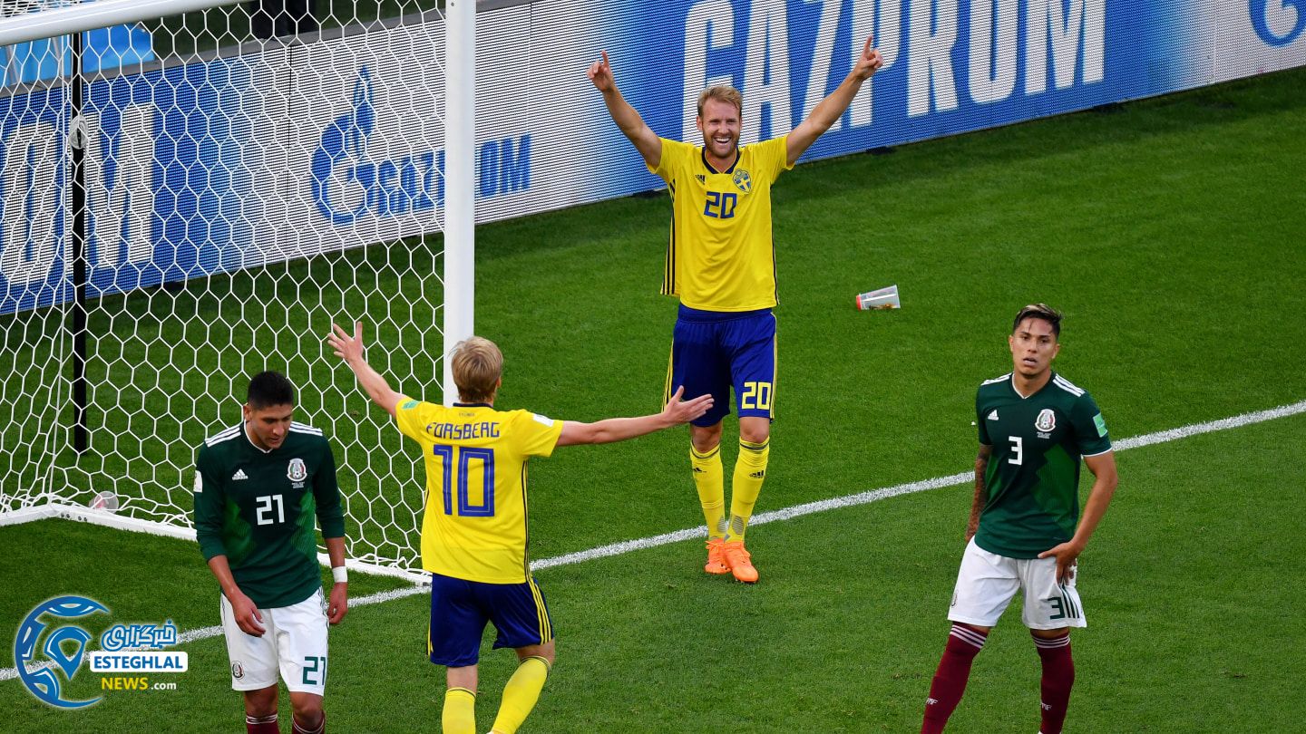 بازی مکزیک و سوئد جام جهانی 2018