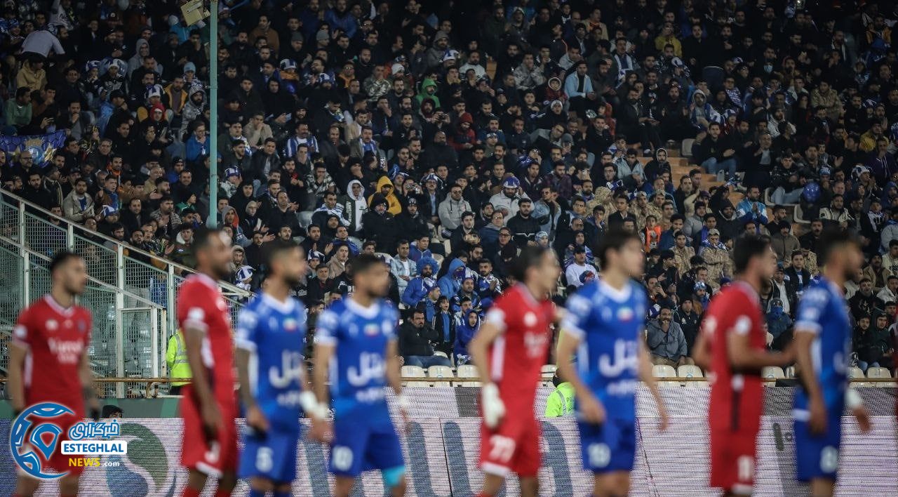 حواشی دیدار استقلال و نساجی