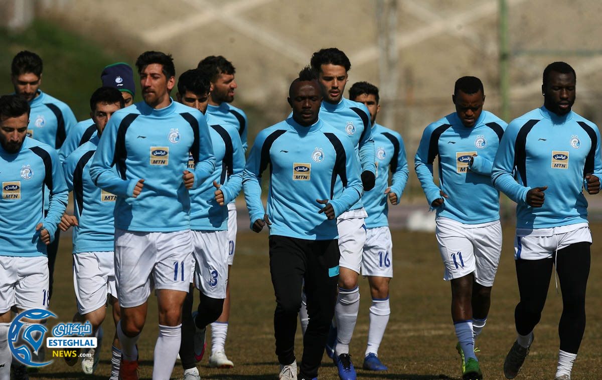 تمرین استقلال 28 بهمن  ماه 97