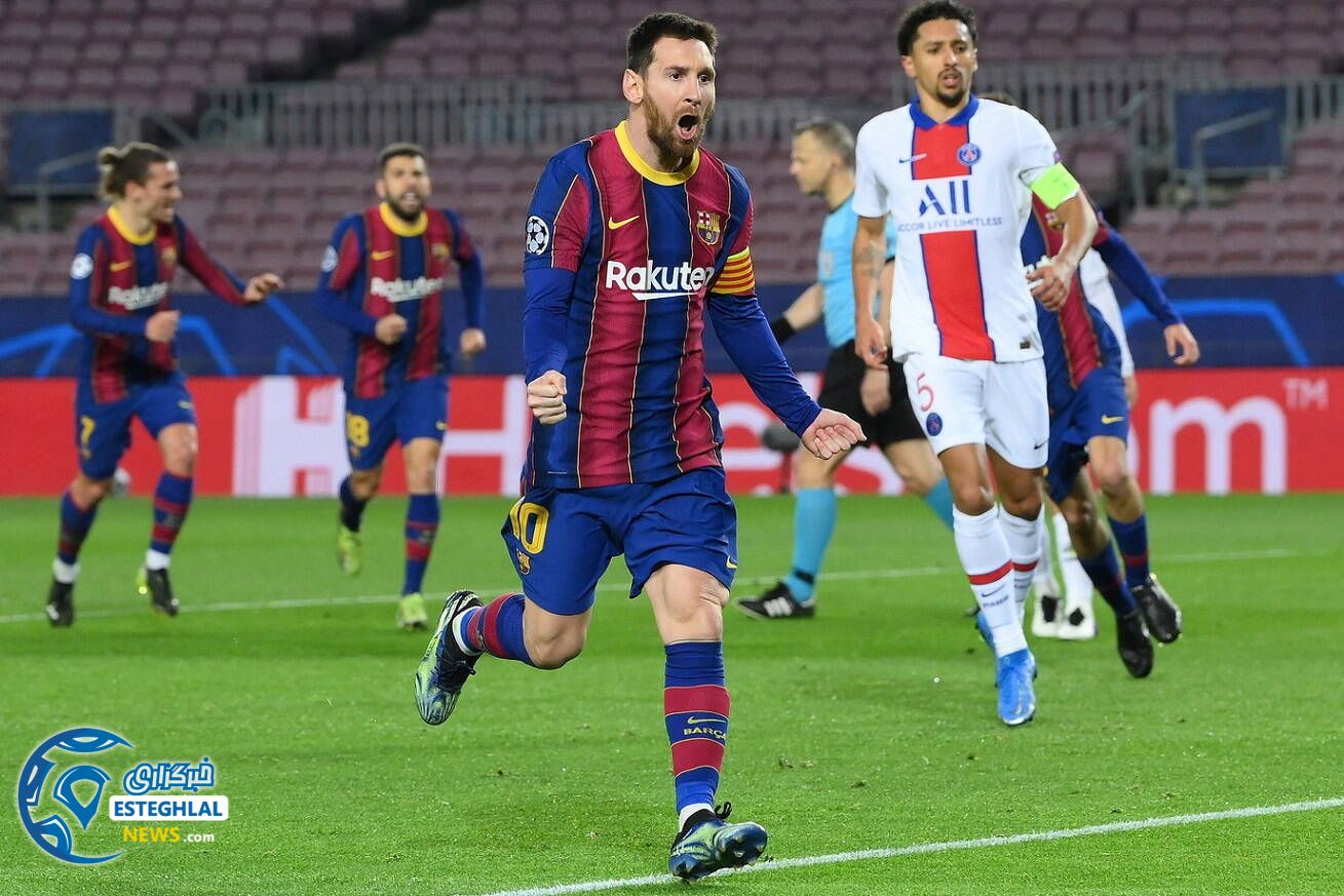 بارسلونا 1-4 پاری سن ژرمن