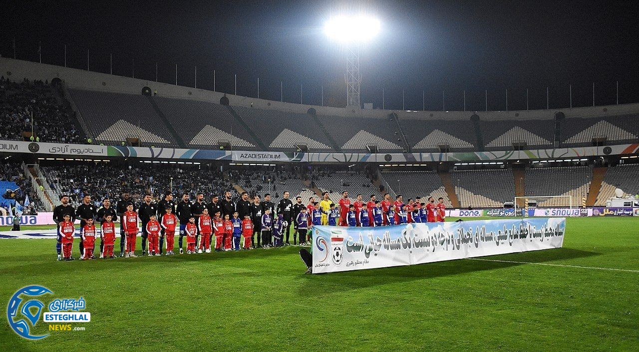 حواشی دیدار استقلال و نساجی