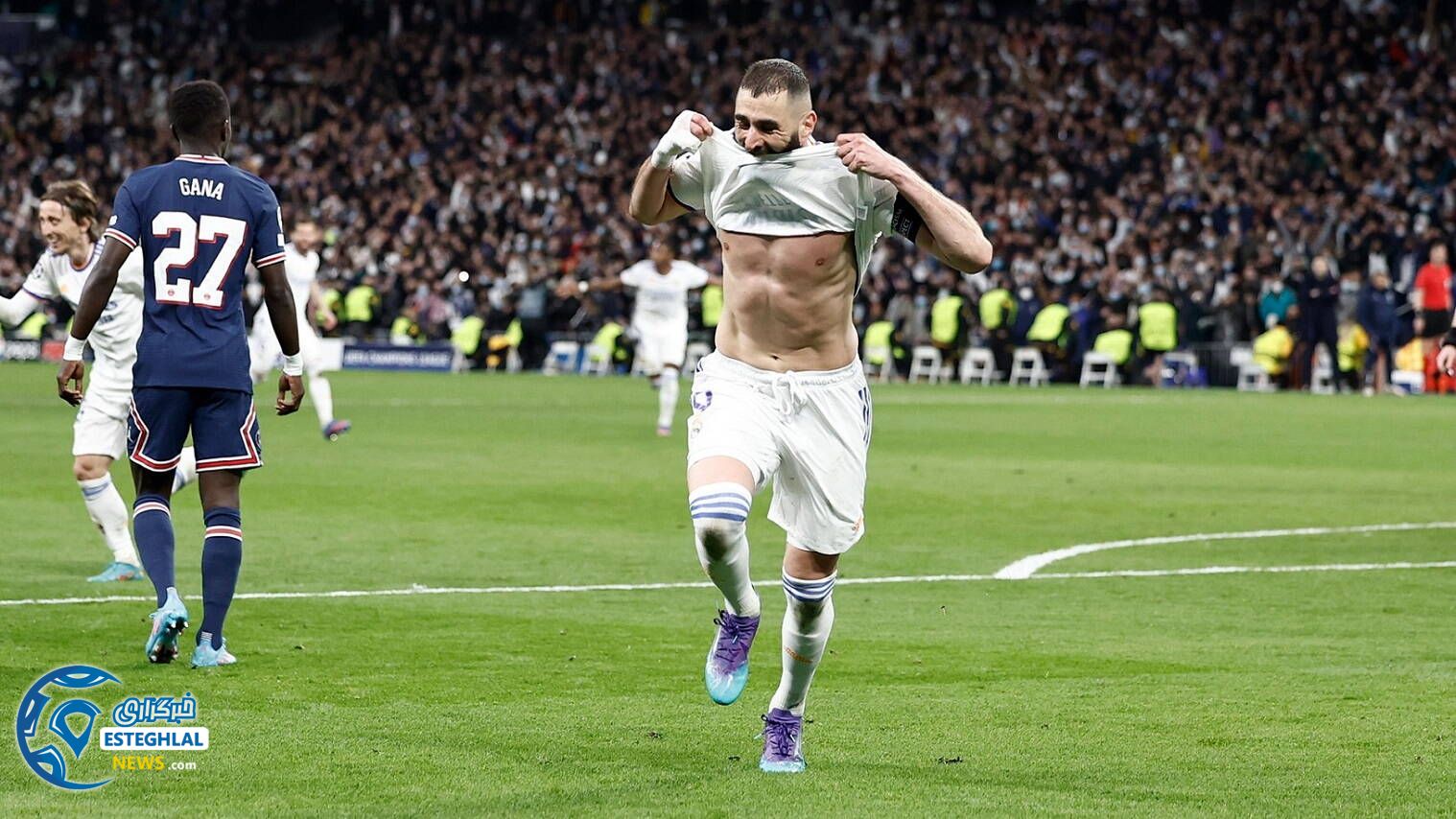 رئال مادرید 3-1 پاری سن ژرمن