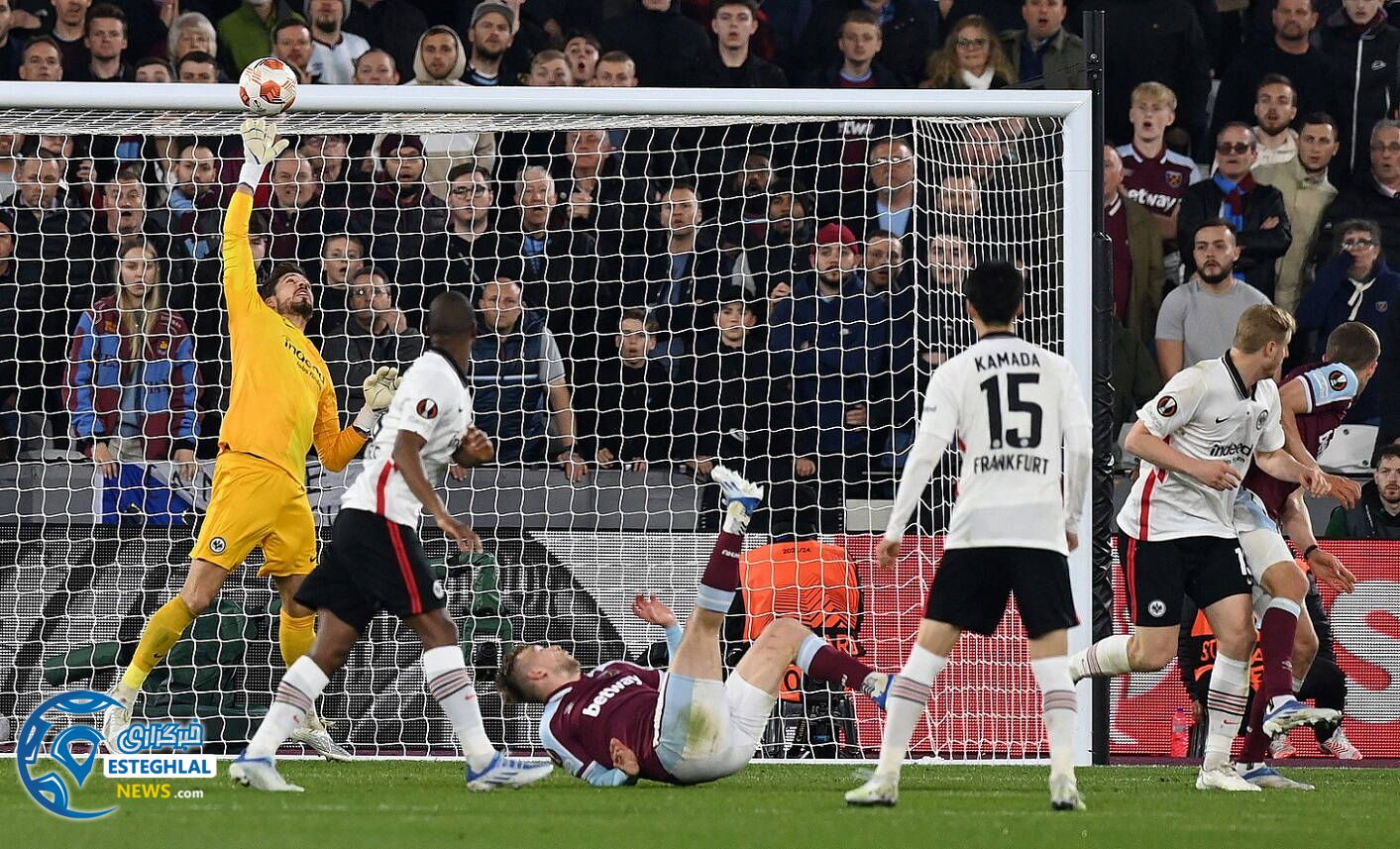 وستهام 1-2 فرانکفورت