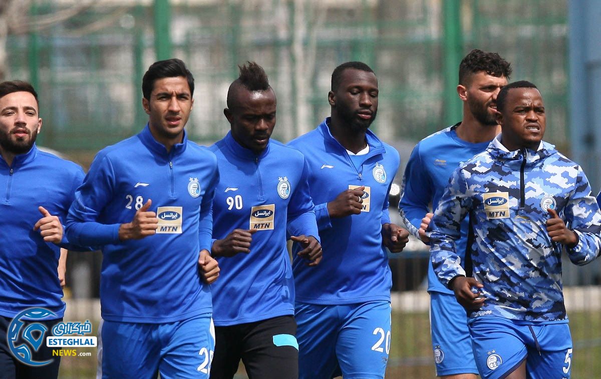 تمرین استقلال 23 اسفند ماه 97