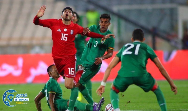 دیدار تیم ملی فوتبال ایران و بولیوی