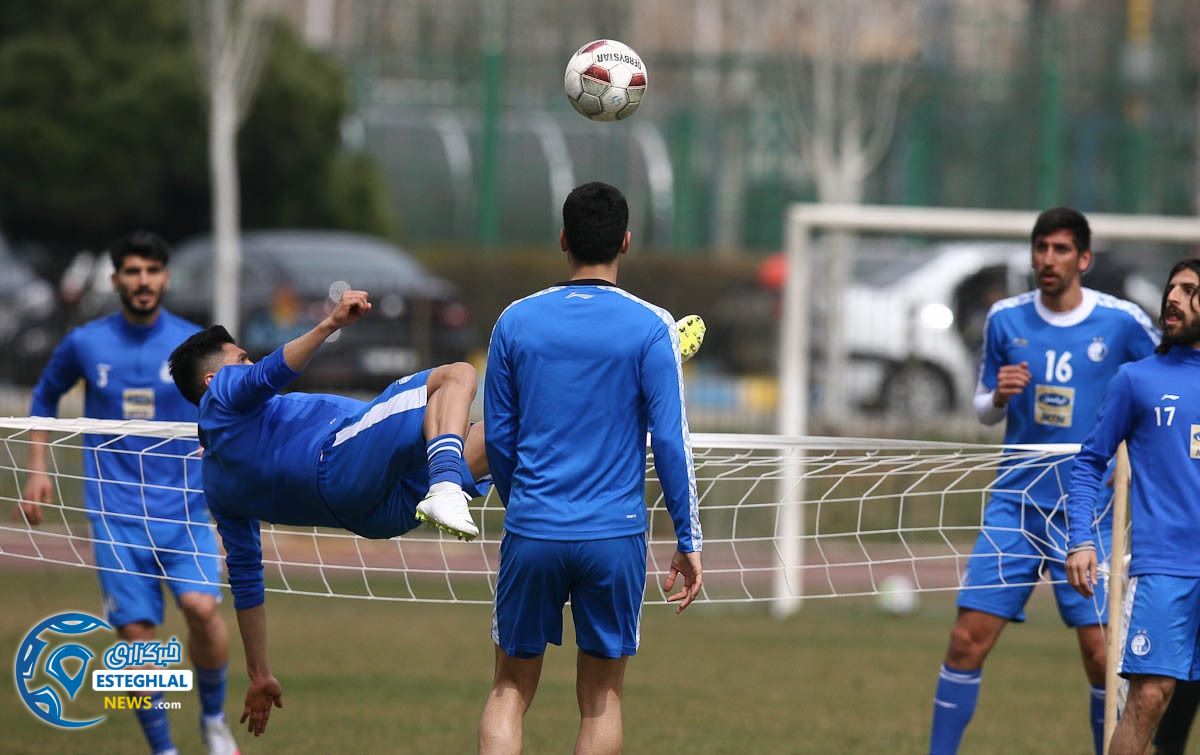 تمرین استقلال 23 اسفند ماه 97