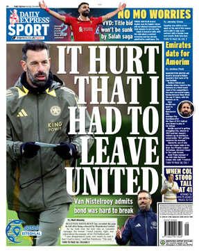 روزنامه  ورزشی اکسپرس اسپورت سه شنبه 13 آذر 1403 