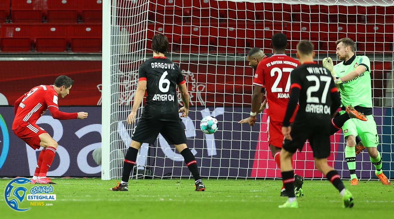 بایرلورکوزن 1-2 بایرن مونیخ