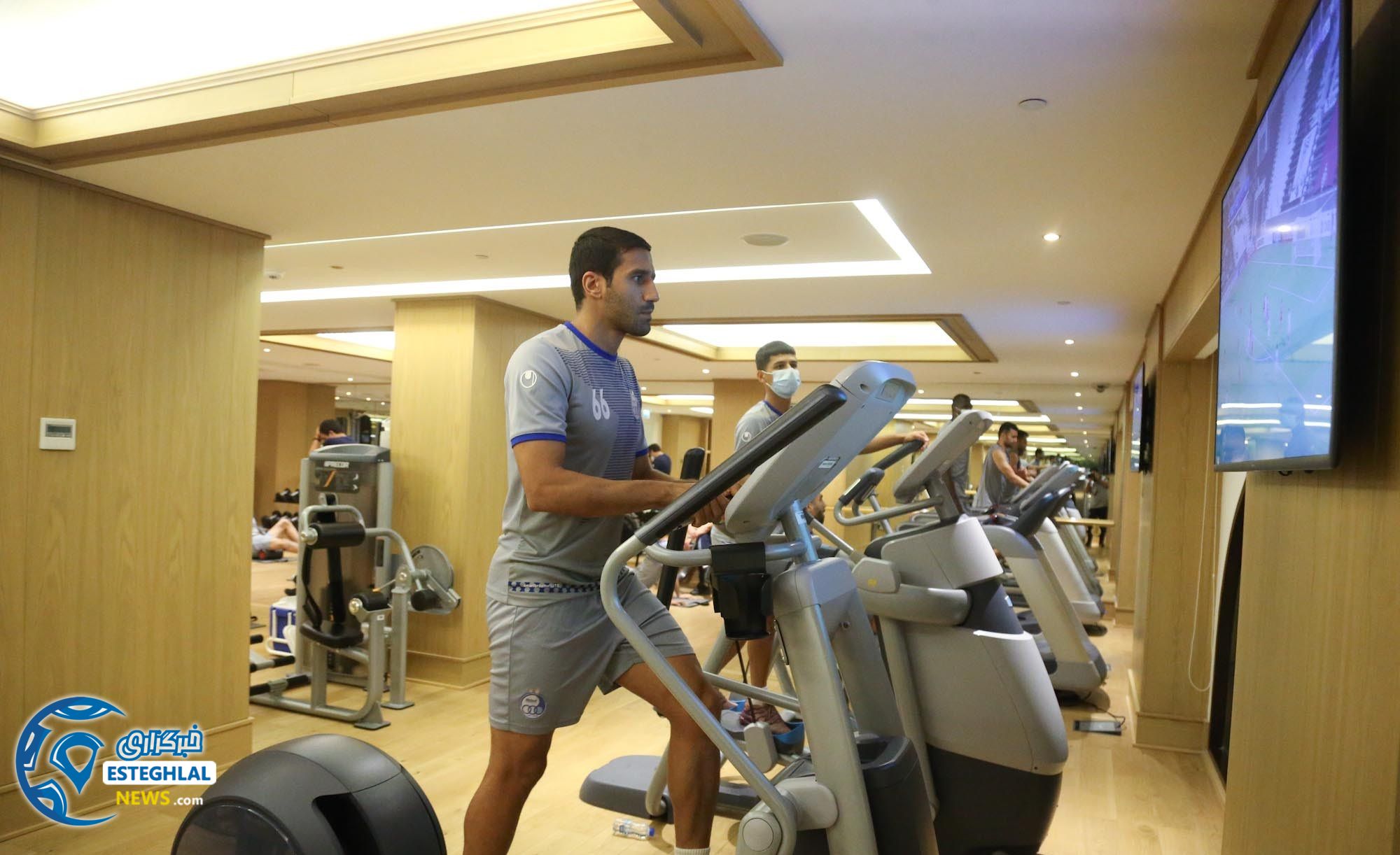 تمرین استقلال در دوحه