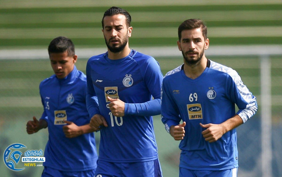 تمرین استقلال 1 آبان 97