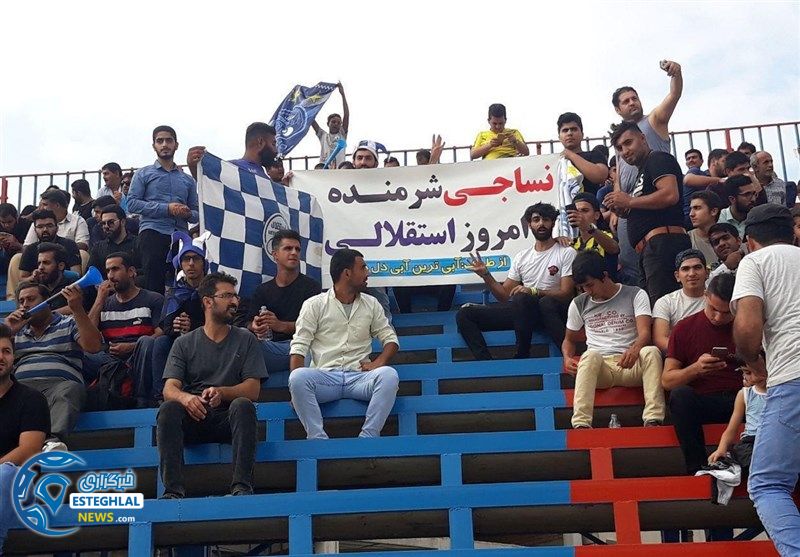 حواشی دیدار استقلال و نساجی