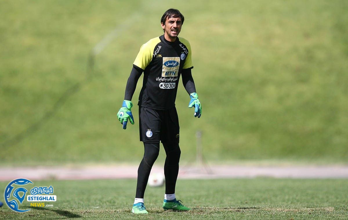 تمرین استقلال چهارشنبه 24 مرداد97