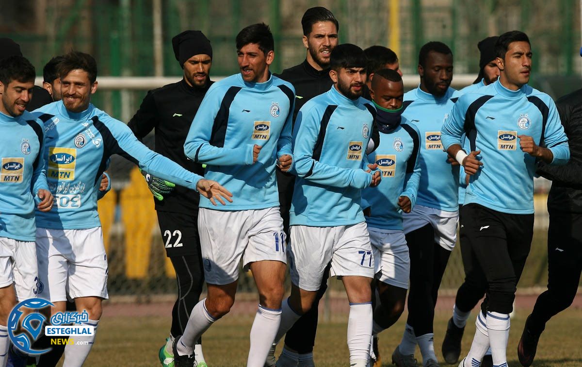 تمرین استقلال 30 بهمن  ماه 97 