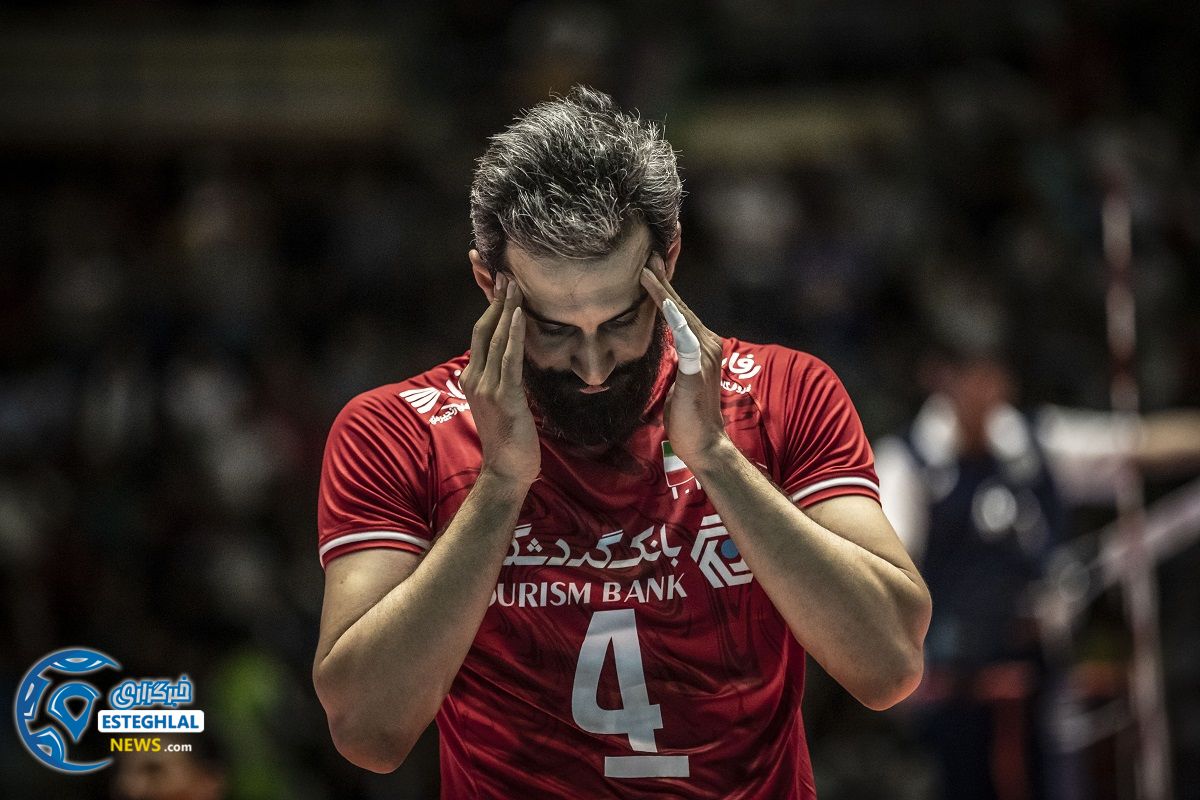 دیدار تیم های ملی والیبال ایران و استرالیا