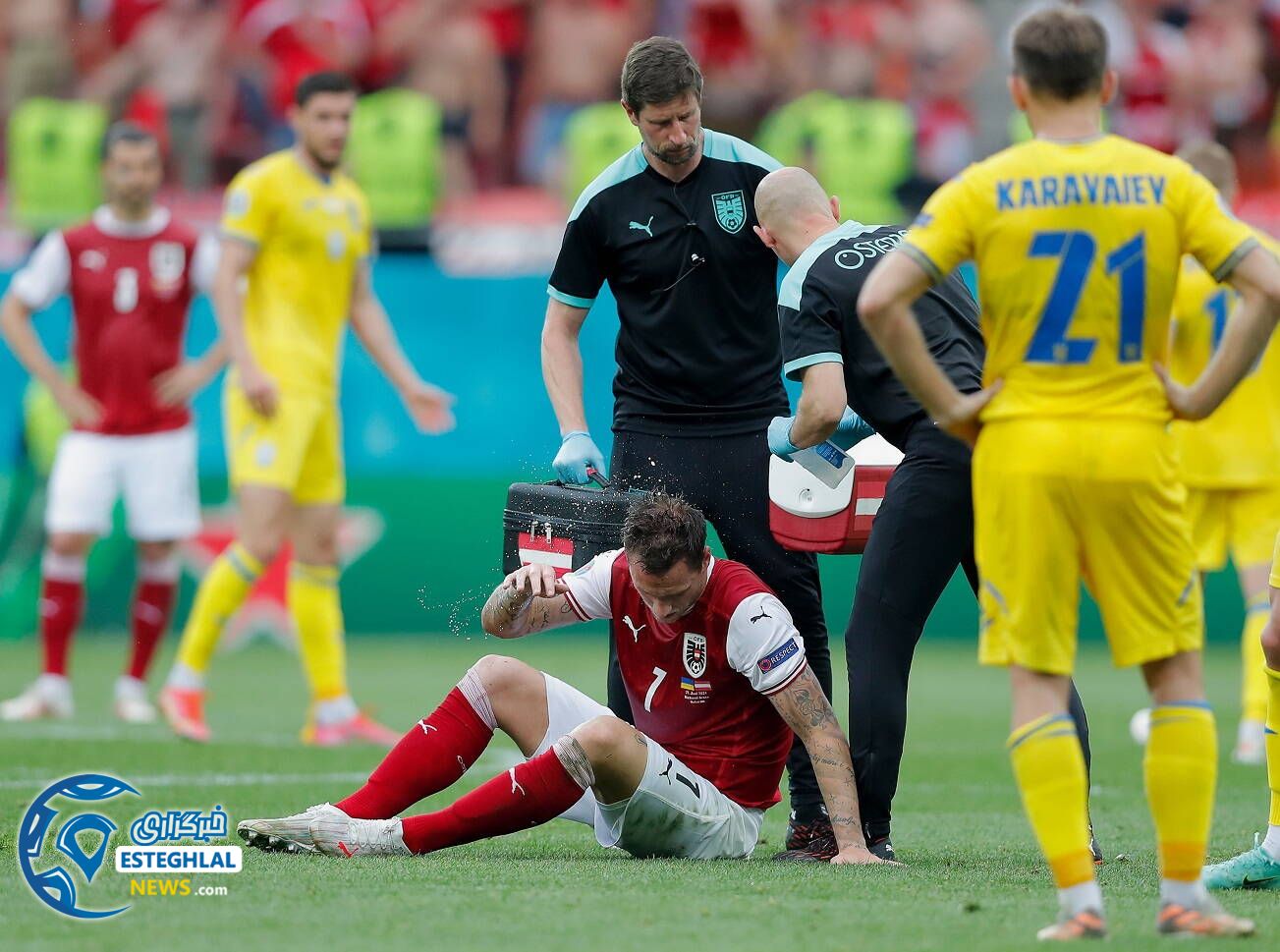  اوکراین 0-1 اتریش