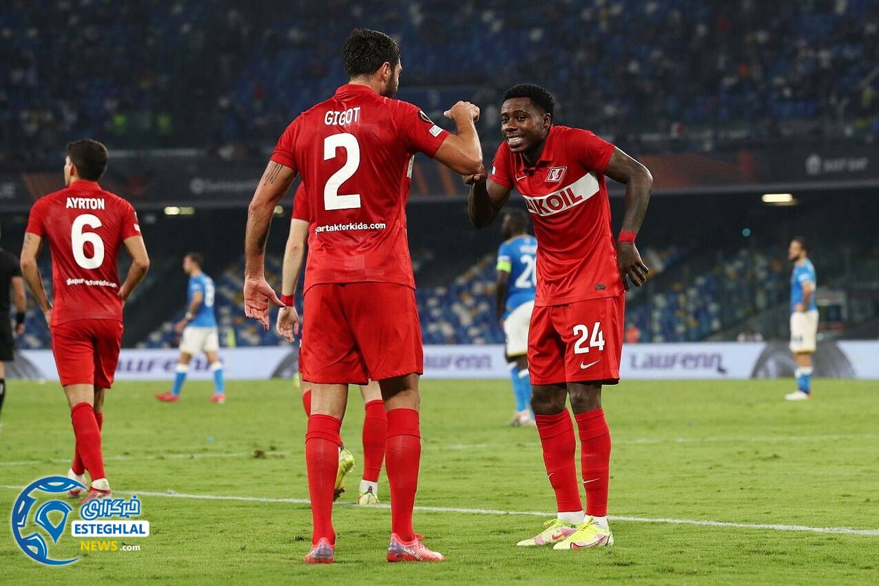 ناپولی 2-3 اسپارتاک مسکو