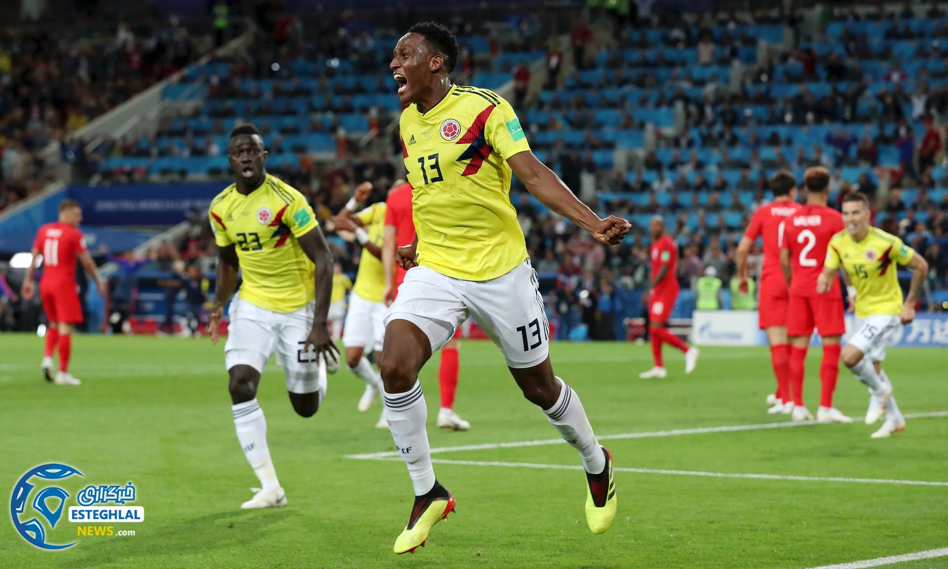 دیدار کلمبیا و انگلیس