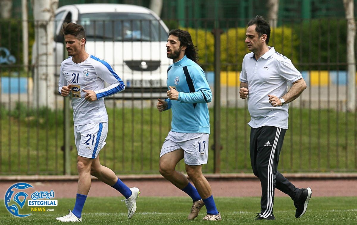 تمرین استقلال 26 فروردین 98