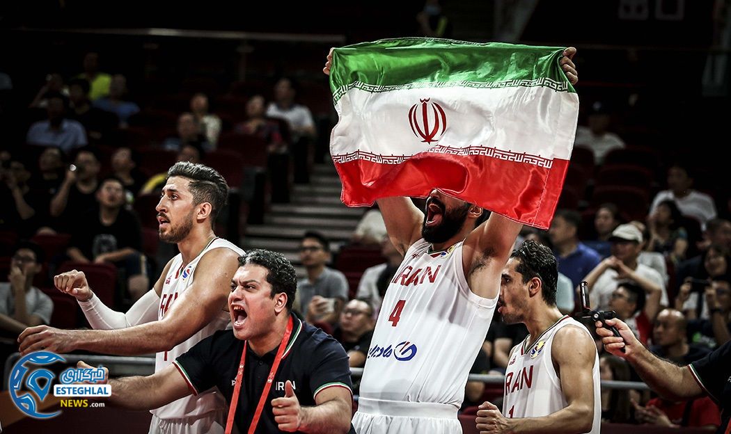 دیدار تیم ملی بسکتبال ایران و فیلیپین