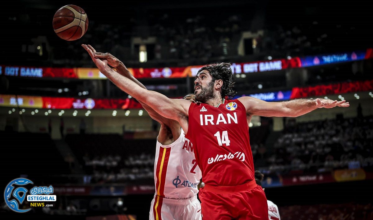 دیدار تیم ملی بسکتبال ایران و آنگولا