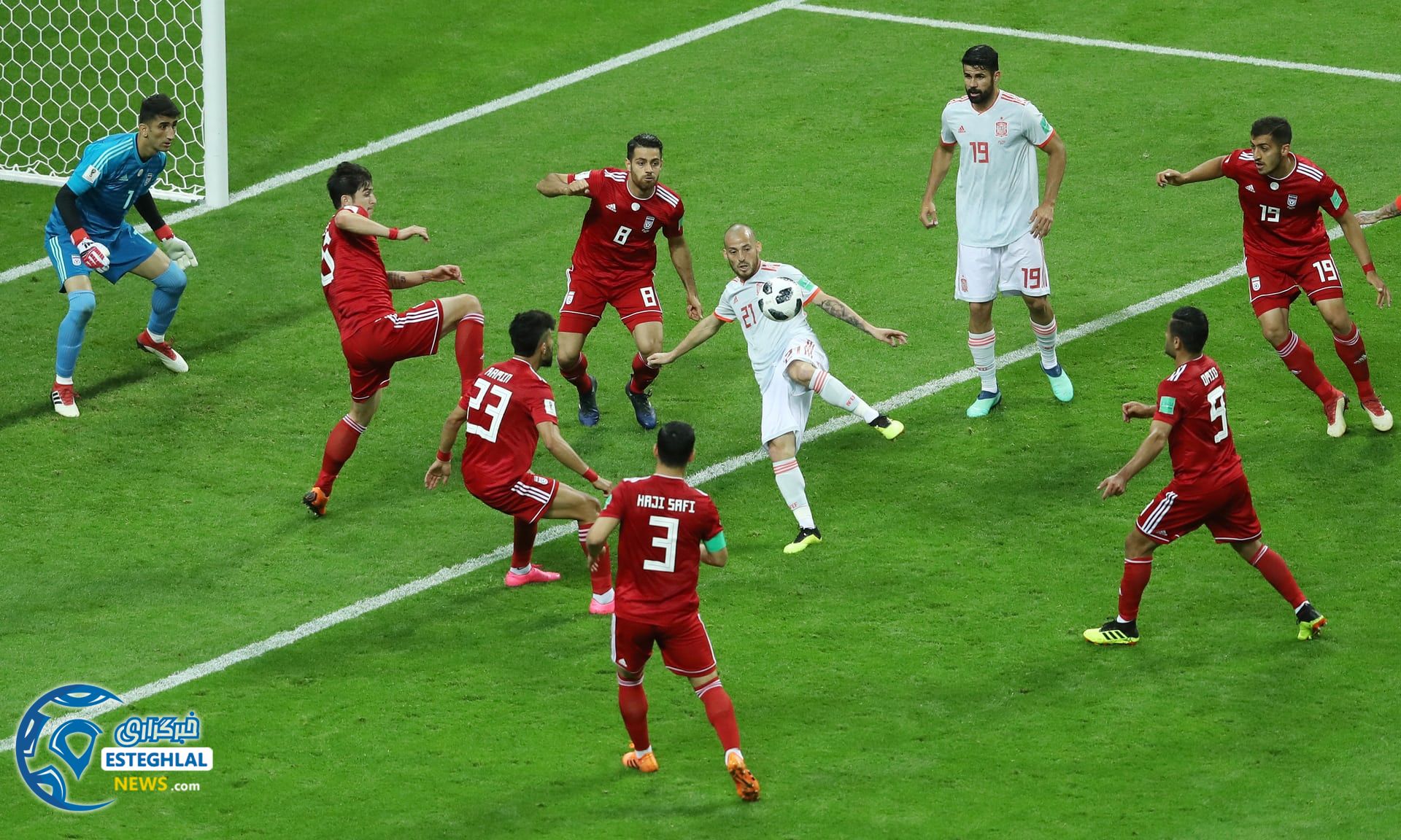 دیدارایران و اسپانیا