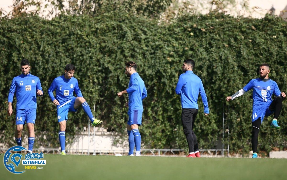 تمرین استقلال 13 آبان 97