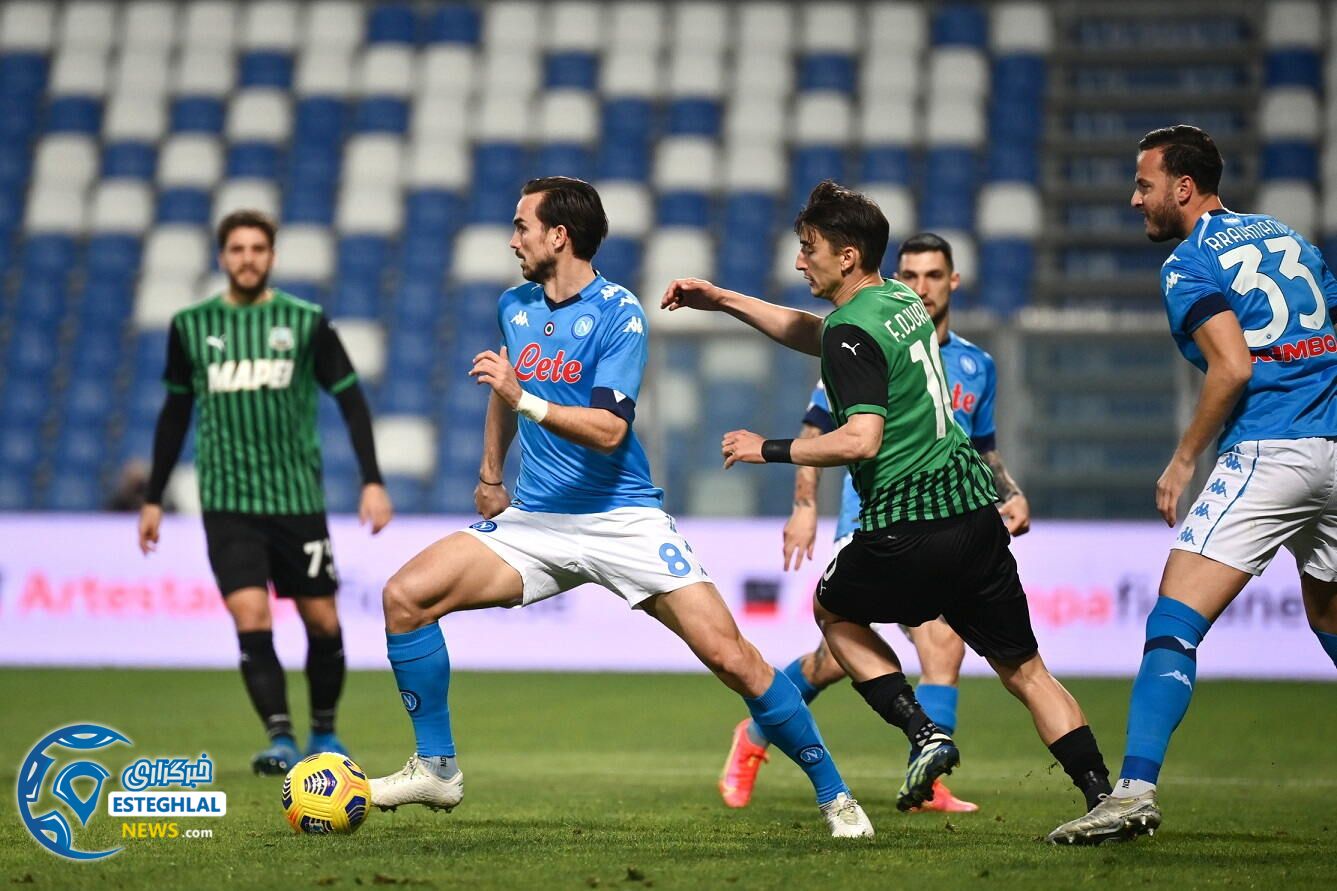 ساسولو 3-3 ناپولی