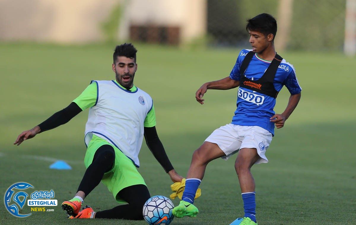 تمرین استقلال در اردوی ارمنستان