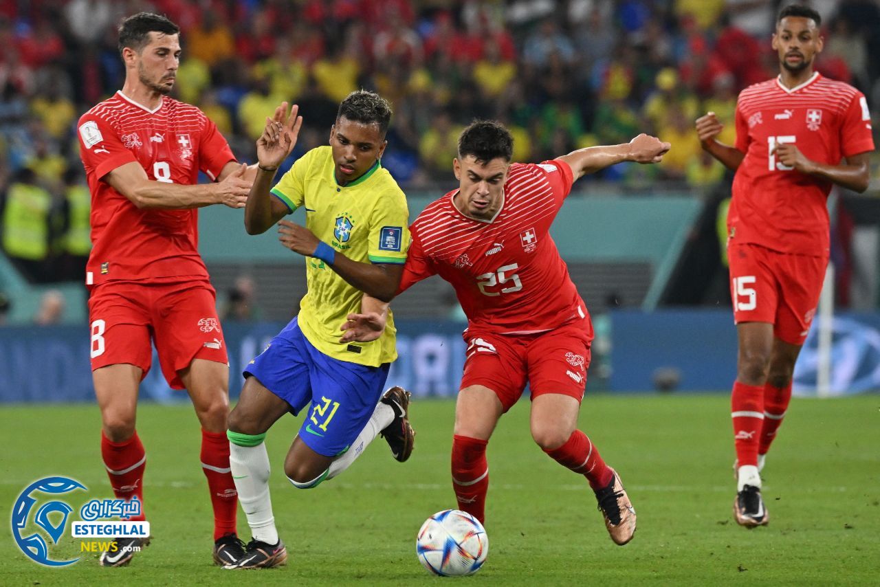 برزیل 1-0 سوئیس