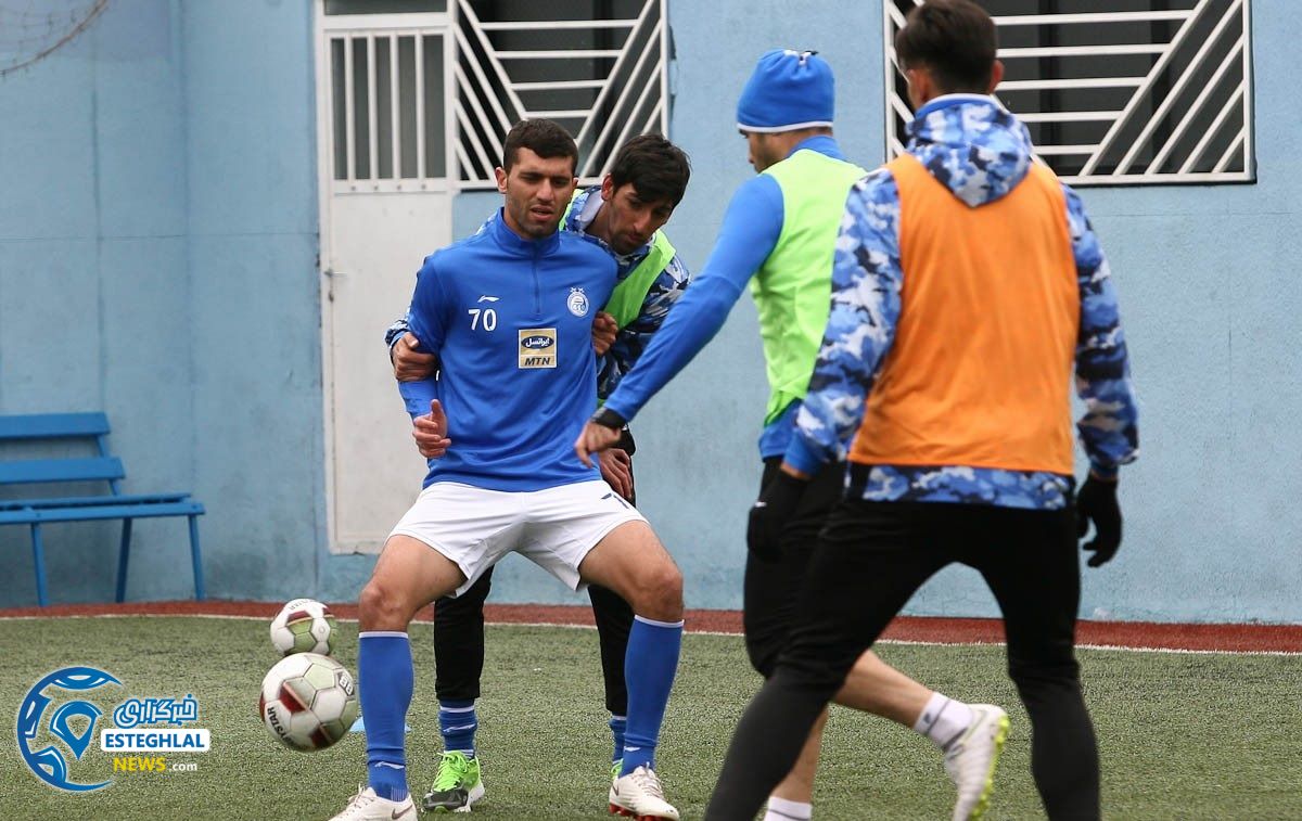 تمرین استقلال 24 آبان  97