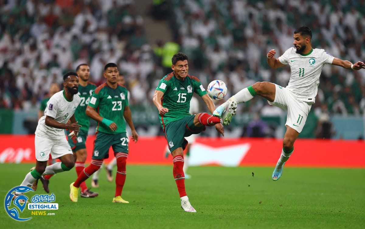 عربستان 1-2 مکزیک