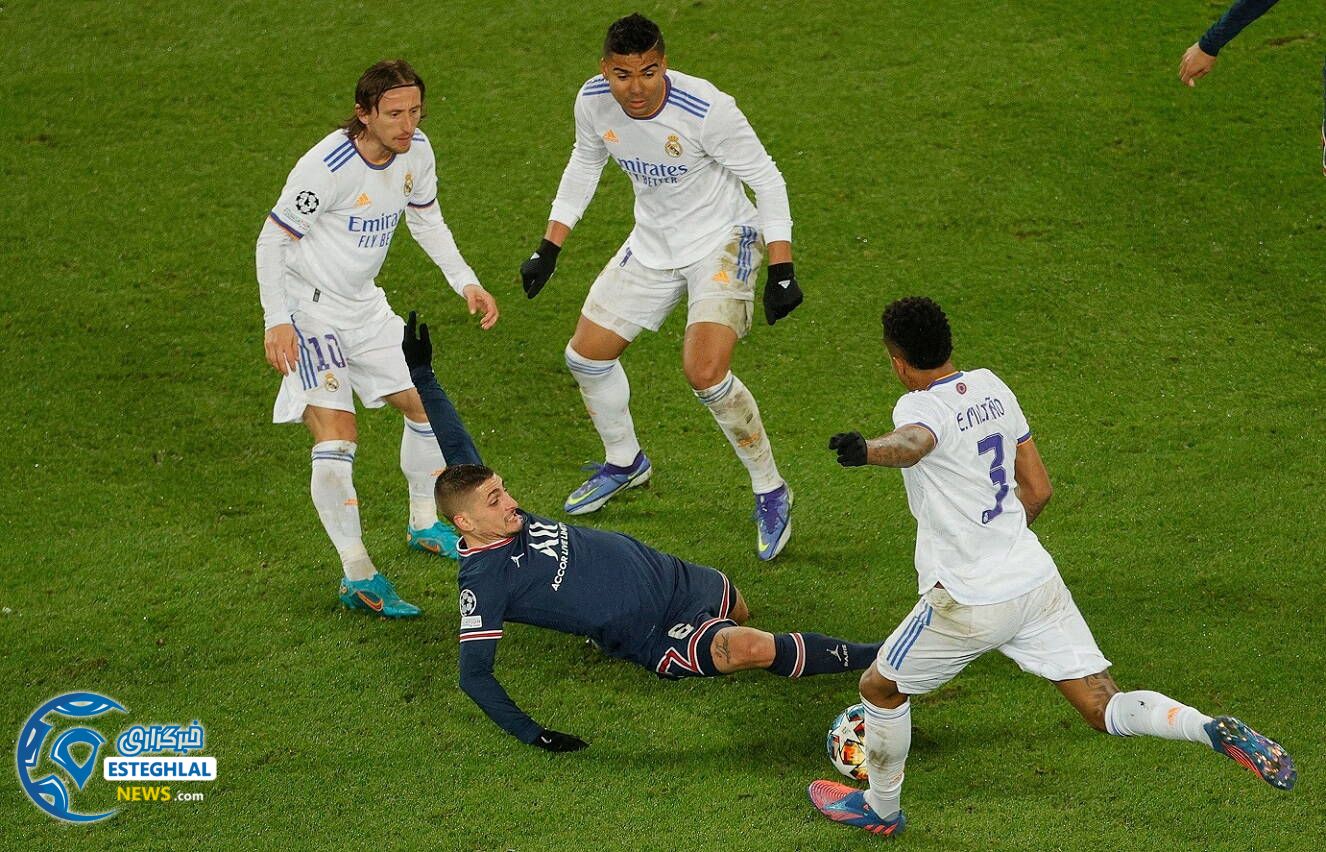 پاری سن ژرمن 1-0 رئال مادرید