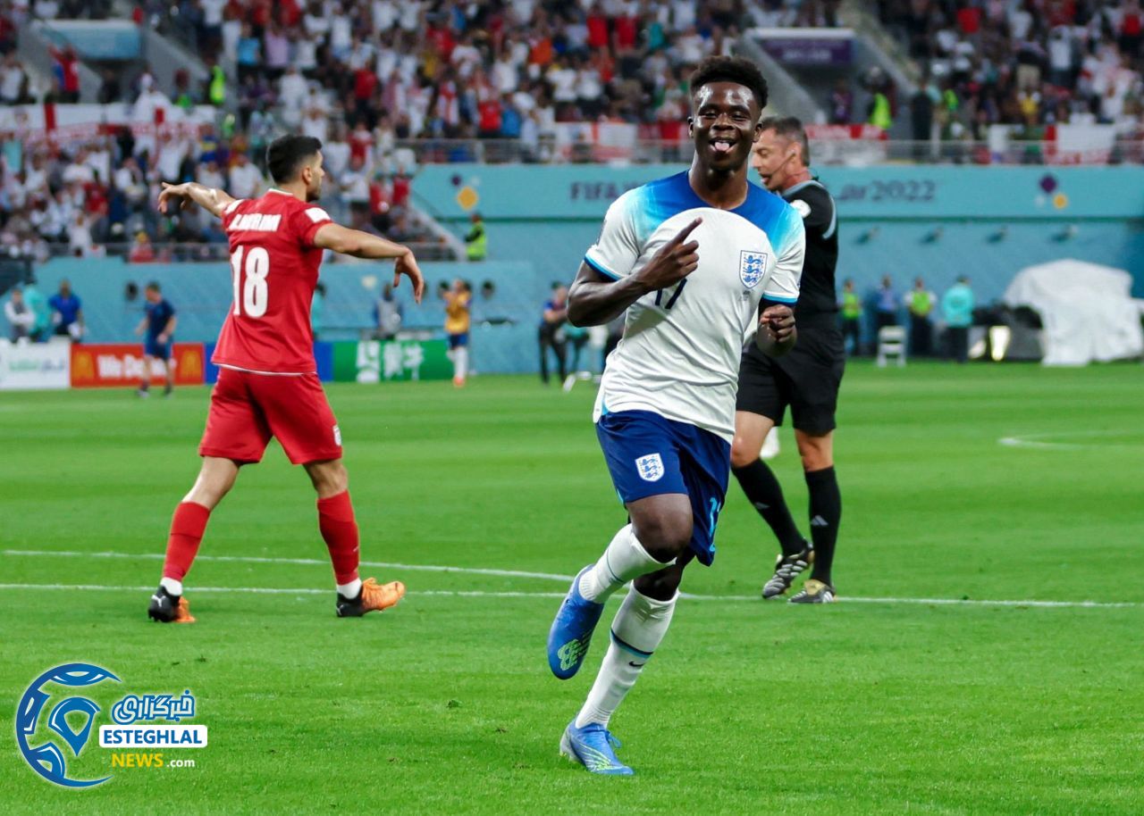 انگلیس 6-2 ایران 