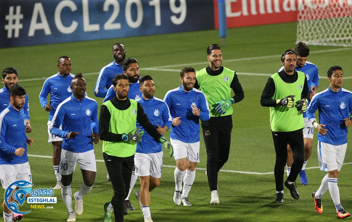 تمرین استقلال 13 اسفند ماه 97 دوحه قطر