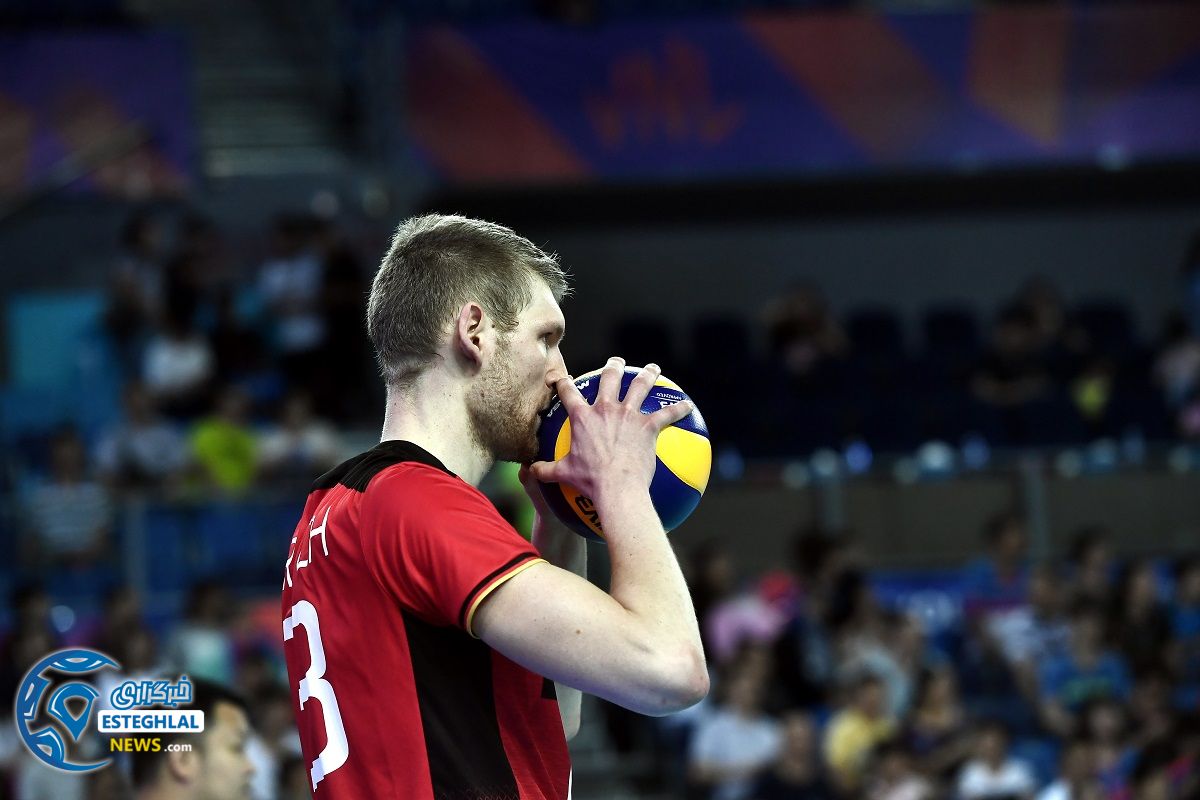 دیدار تیم ملی والیبال ایران و آلمان