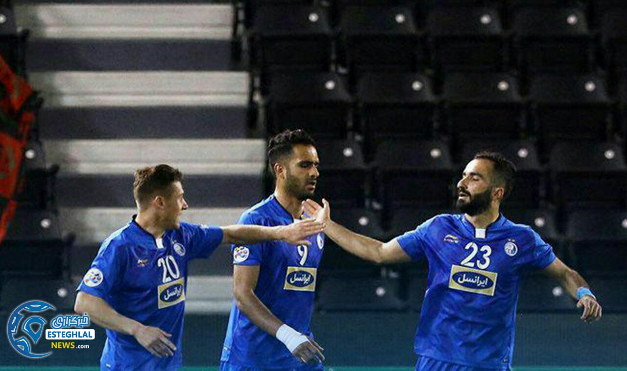 نیمه نخست دیدار تیم&zwnj;های استقلال و الریان 