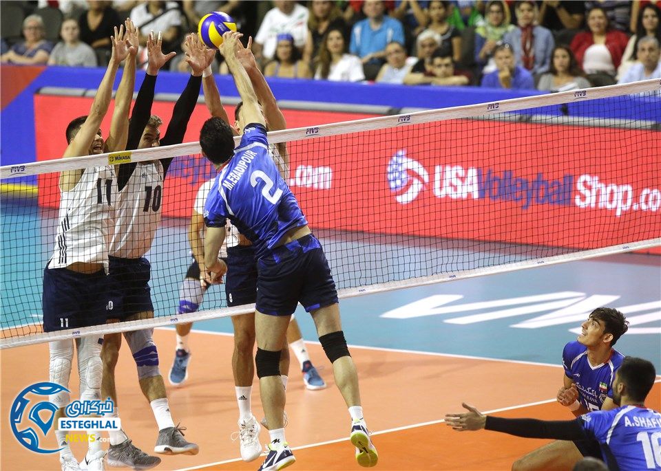 والیبال لیگ ملت های جهان 2018