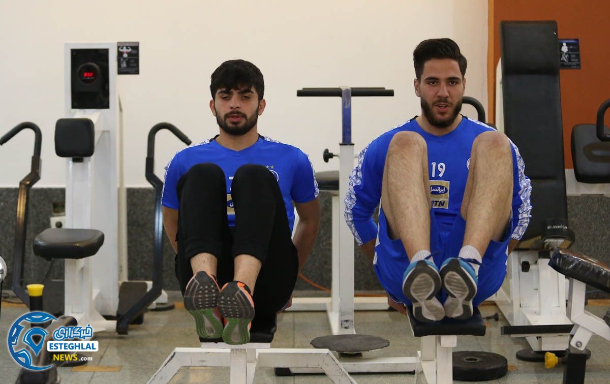 تمرین استقلال 28  دی ماه 97