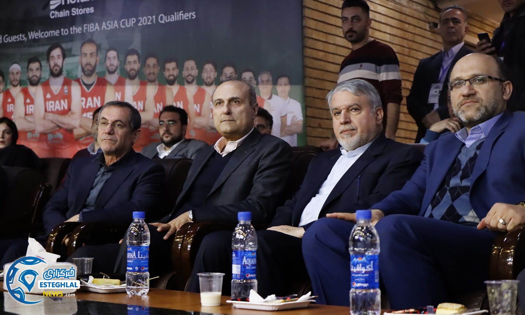 دیدار تیم های ملی بسکتبال ایران و قطر