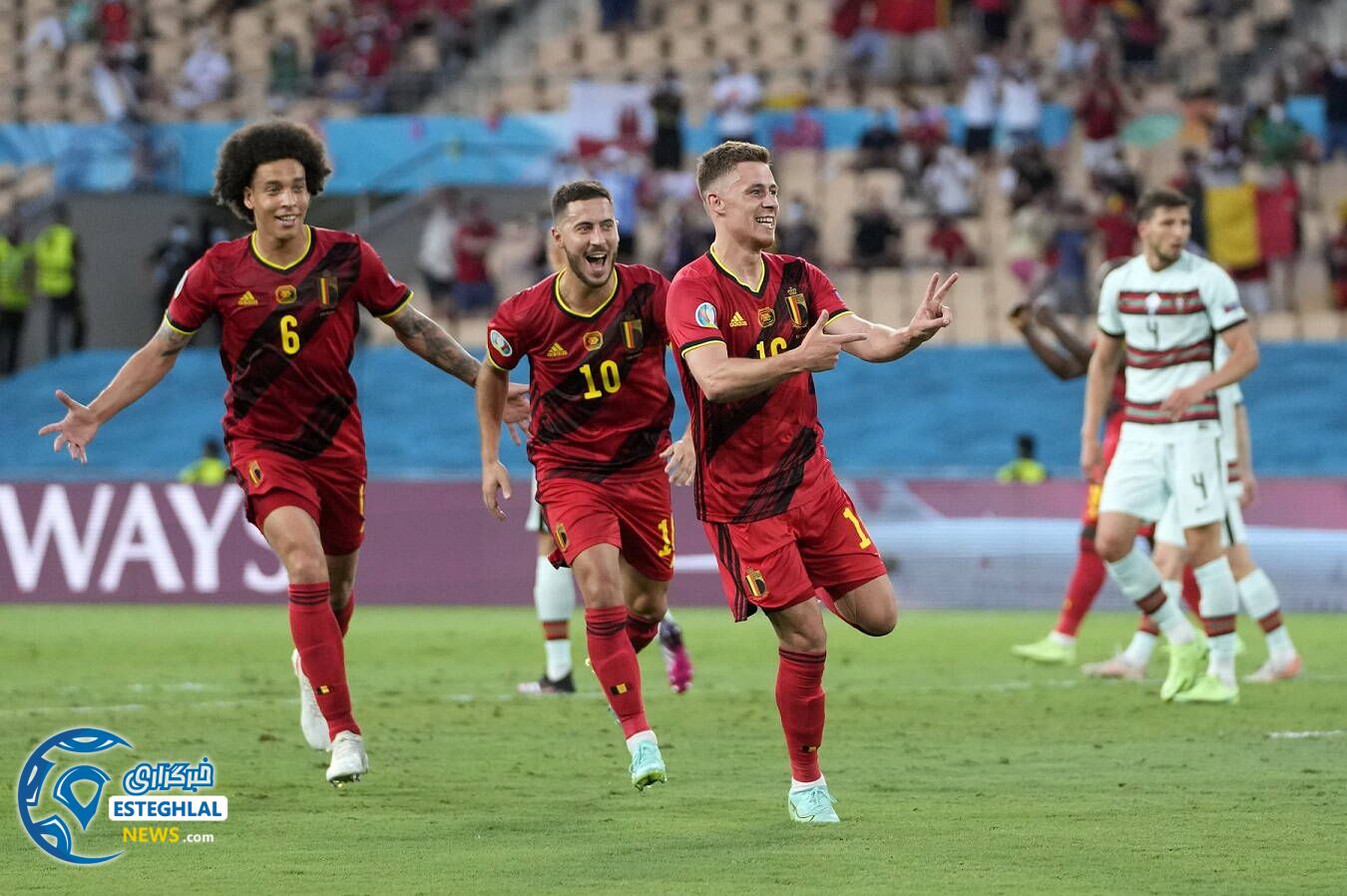 بلژیک 1-0 پرتغال