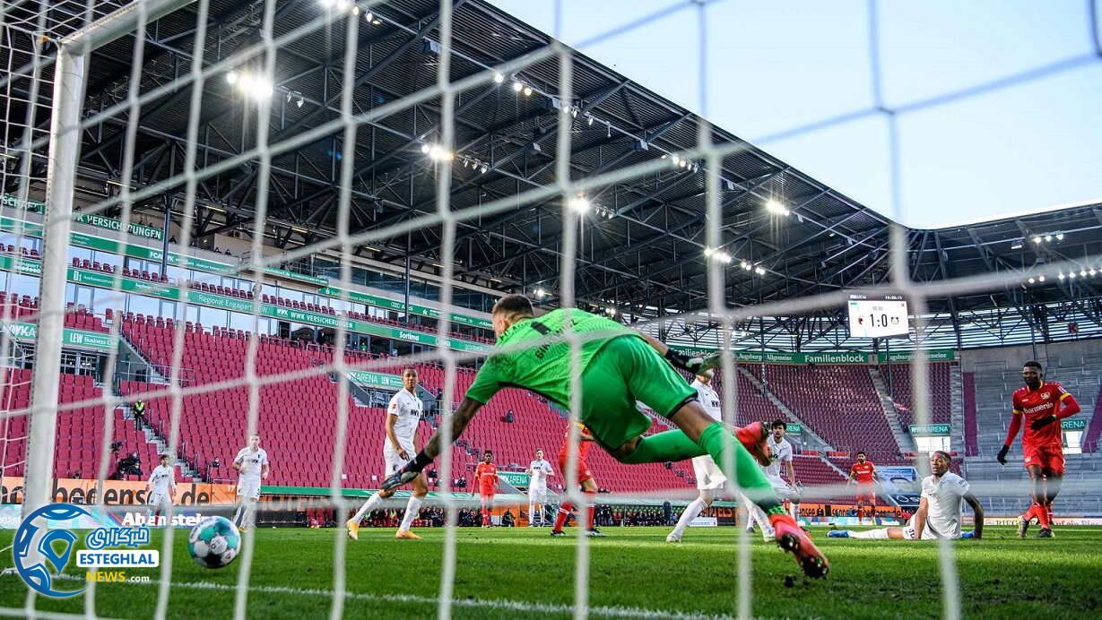 آگزبورگ 1-1 بایرلورکوزن