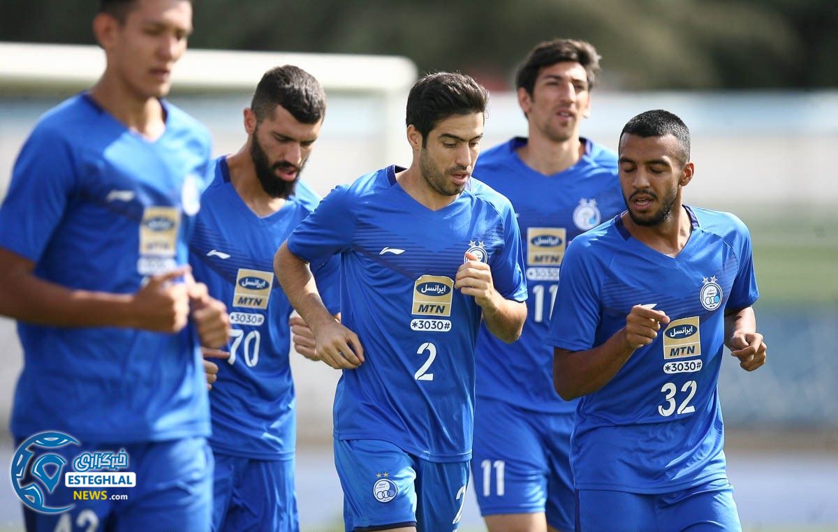 تمرین استقلال چهارشنبه 28 شهریور 97