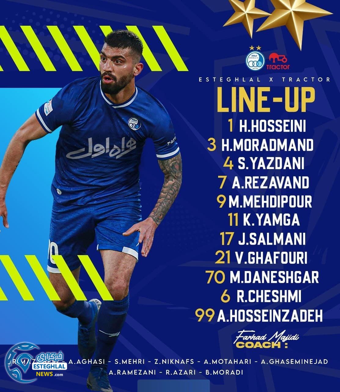 ترکیب استقلال مقابل تراکتور