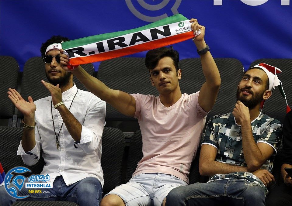 دیدار تیم های ملی والیبال ایران و مکزیک