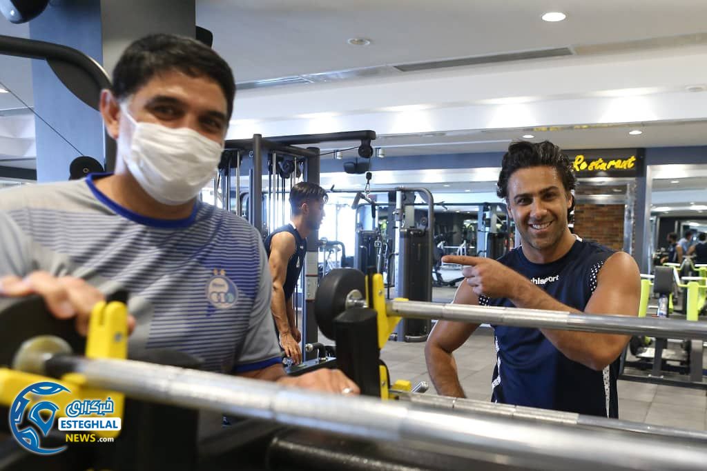 تمرین استقلال 24 خرداد 99