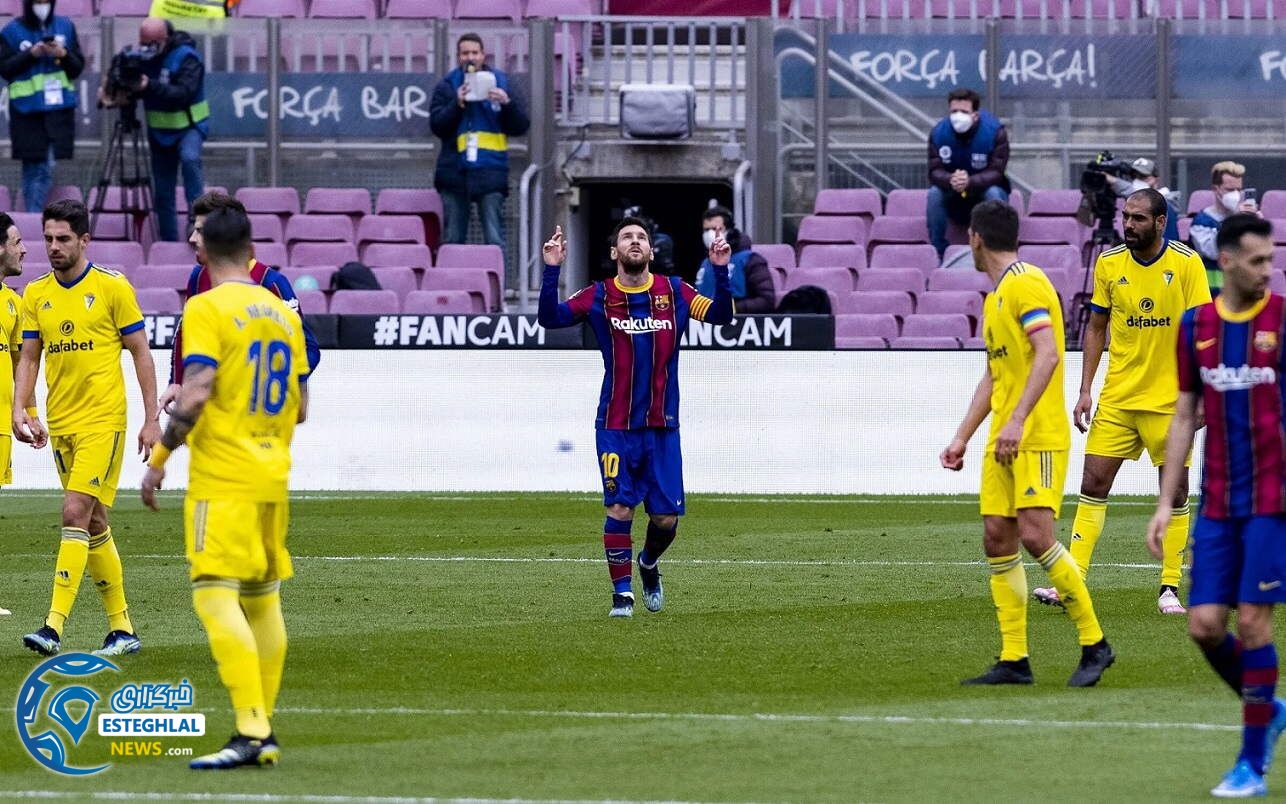 بارسلونا 1-1 کادیز